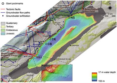 Lacustrine Groundwater Discharge Through Giant Pockmarks (Lake Neuchatel, Switzerland)